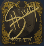 Sticker | siuhy (Gold) | Austin 2025