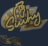 Sticker | siuhy (Gold) | Paris 2023
