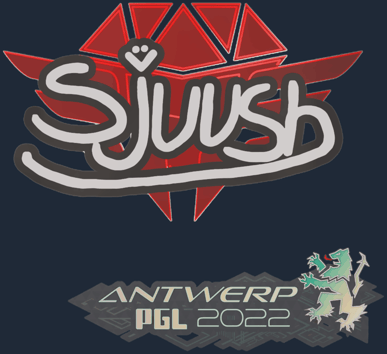 Sticker | sjuush | Antwerp 2022