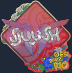Sticker | sjuush (Glitter) | Rio 2022
