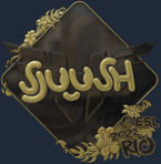 Sticker | sjuush (Gold) | Rio 2022