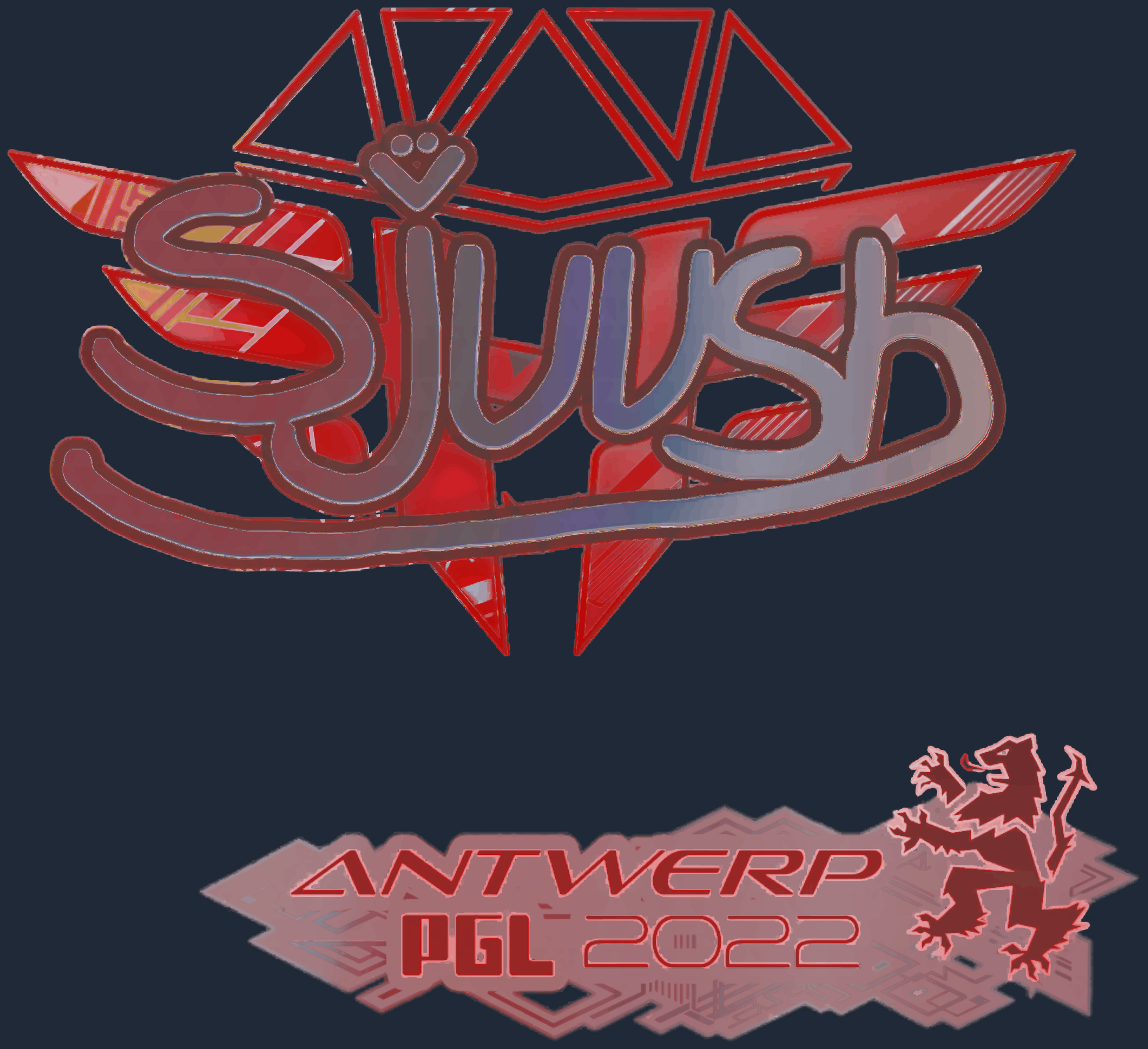Sticker | sjuush (Holo) | Antwerp 2022
