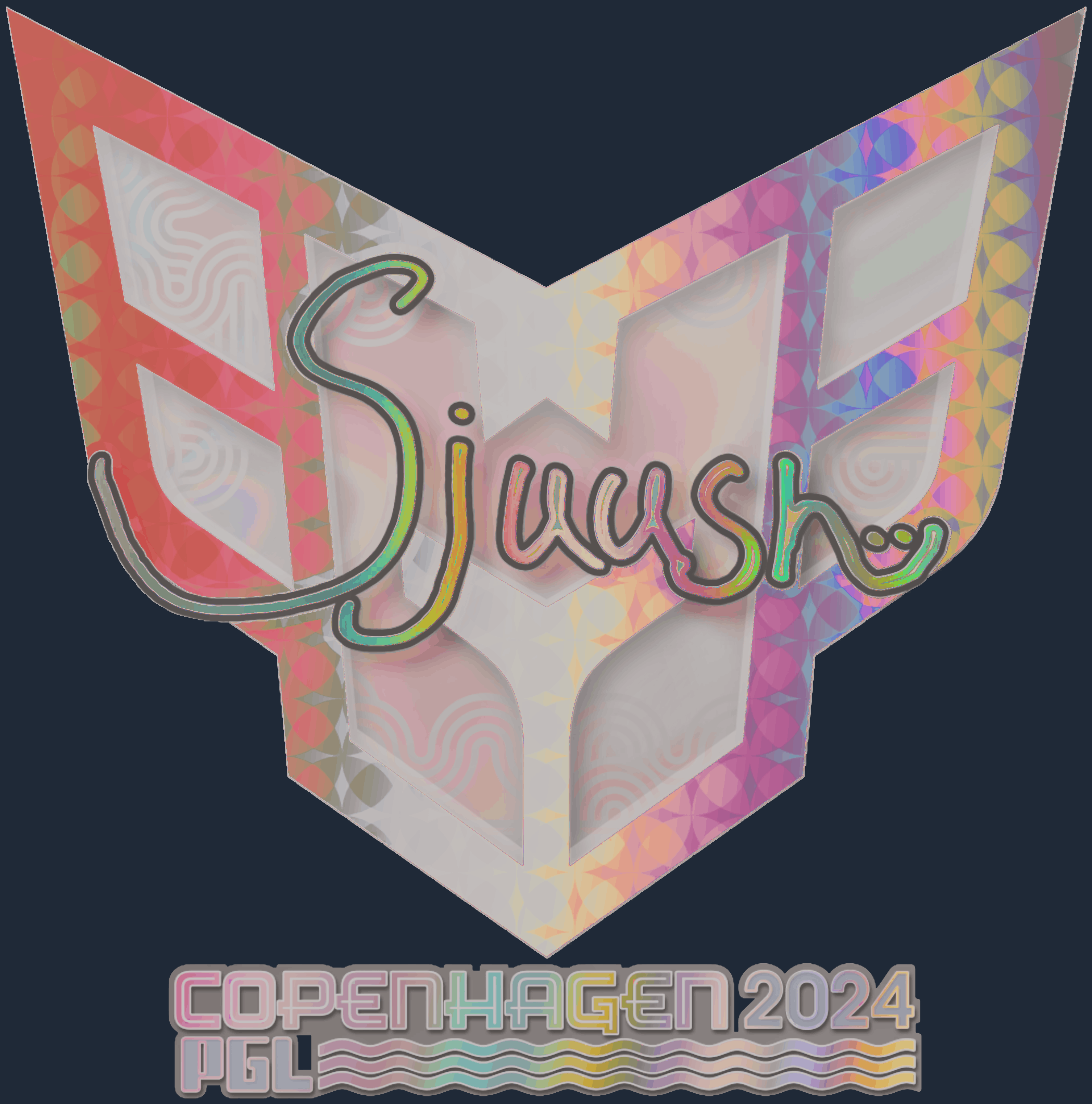 Sticker | sjuush (Holo) | Copenhagen 2024