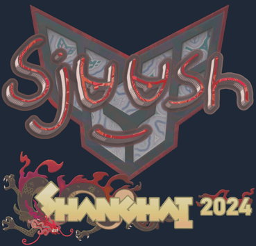 Sticker | sjuush (Holo) | Shanghai 2024