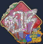 Sticker | sk0R (Glitter) | Rio 2022