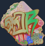 Sticker | sk0R (Holo) | Rio 2022