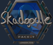 Sticker | Skadoodle (Foil) | London 2018