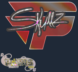 Sticker | skullz (Glitter) | Paris 2023