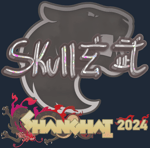 Sticker | skullz (Glitter) | Shanghai 2024