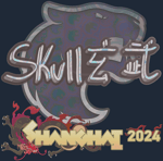 Sticker | skullz (Holo) | Shanghai 2024
