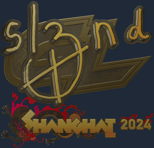 Sticker | sl3nd (Gold) | Shanghai 2024