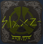 Sticker | slaxz- (Foil) | Austin 2025