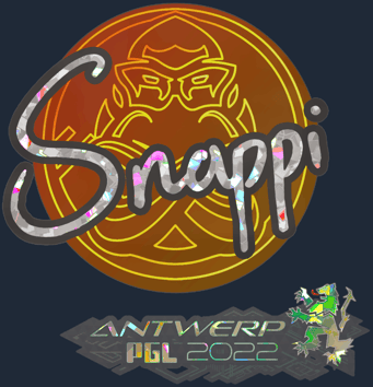 Sticker | Snappi (Glitter) | Antwerp 2022