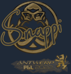 Sticker | Snappi (Gold) | Antwerp 2022