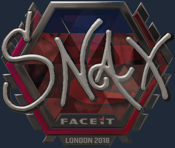 Sticker | Snax (Foil) | London 2018
