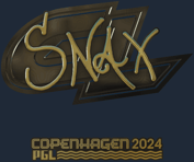 Sticker | Snax (Gold) | Copenhagen 2024
