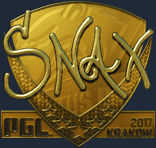 Sticker | Snax (Gold) | Krakow 2017