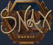 Sticker | Snax (Gold) | London 2018