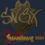 Sticker | Snax (Gold) | Shanghai 2024