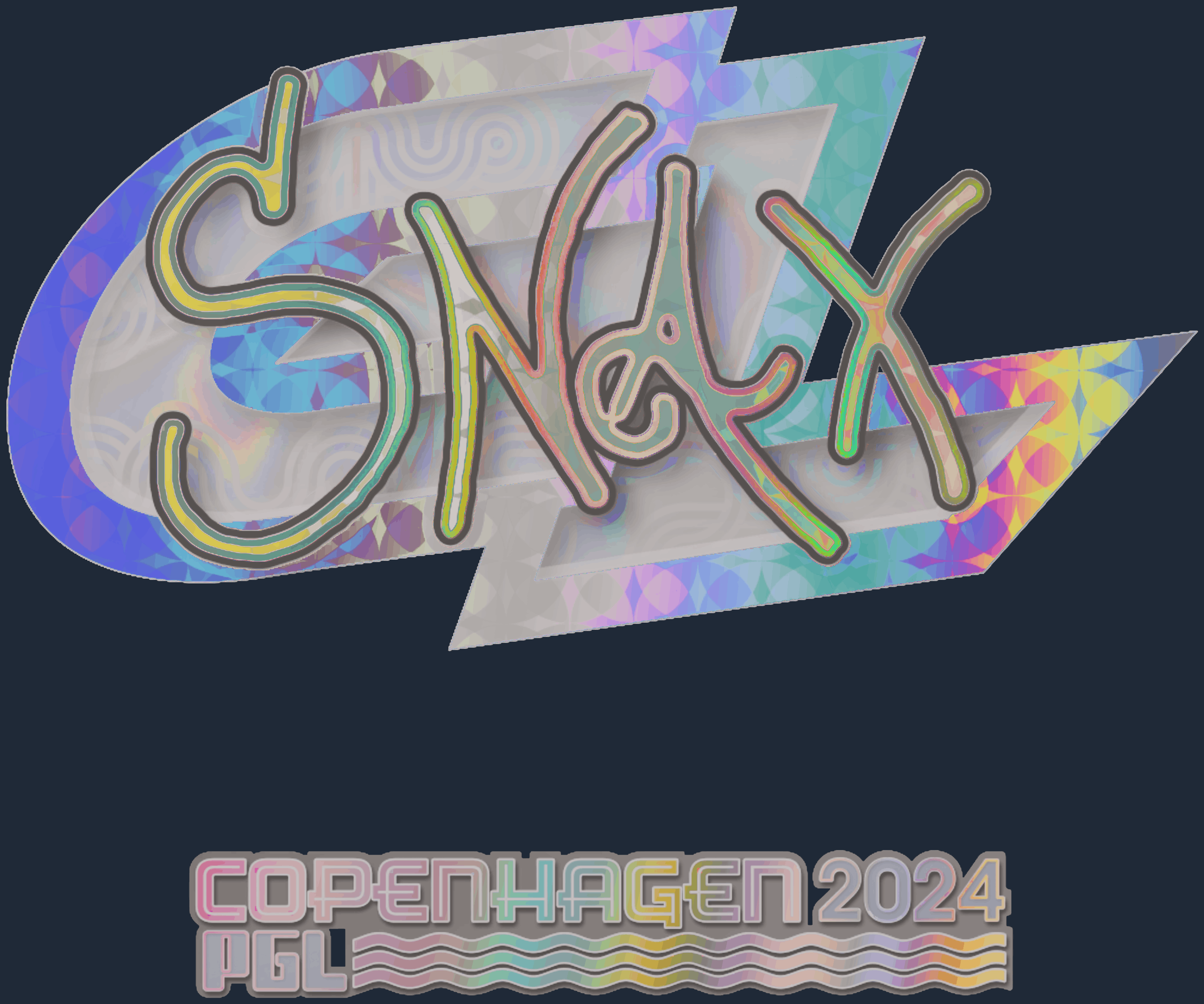 Sticker | Snax (Holo) | Copenhagen 2024