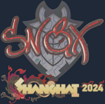 Sticker | Snax (Holo) | Shanghai 2024
