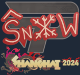 Sticker | snow | Shanghai 2024