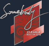 Sticker | somebody | Boston 2018