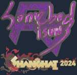 Sticker | somebody (Holo) | Shanghai 2024