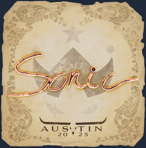 Sticker | Sonic | Austin 2025