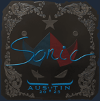 Sticker | Sonic (Foil) | Austin 2025