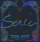 Sticker | Sonic (Holo) | Austin 2025