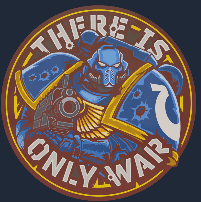Preview image 2 of Sticker | Space Marine (Holo)