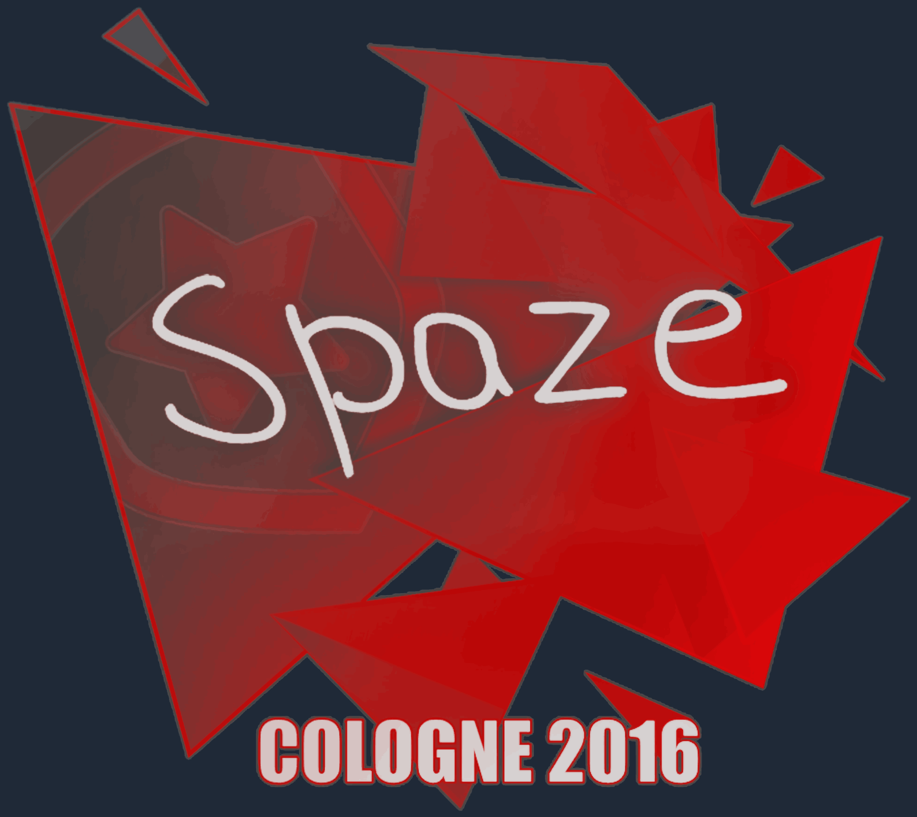 Sticker | spaze | Cologne 2016
