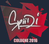 Sticker | Spiidi | Cologne 2016