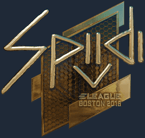 Sticker | Spiidi (Gold) | Boston 2018 image