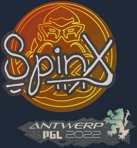 Sticker | Spinx | Antwerp 2022