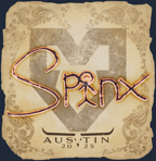 Sticker | Spinx | Austin 2025