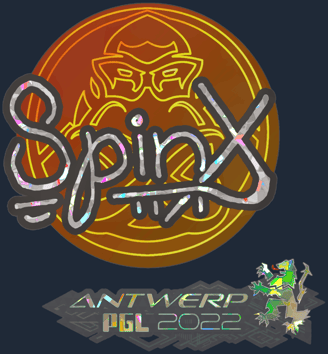 Sticker | Spinx (Glitter) | Anversa 2022