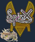 Sticker | Spinx (Glitter, Champion) | Paris 2023