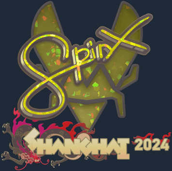 Sticker | Spinx (Glitter) | Shanghai 2024