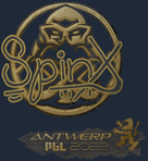 Sticker | Spinx (Gold) | Antwerp 2022