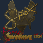 Sticker | Spinx (Gold) | Shanghai 2024