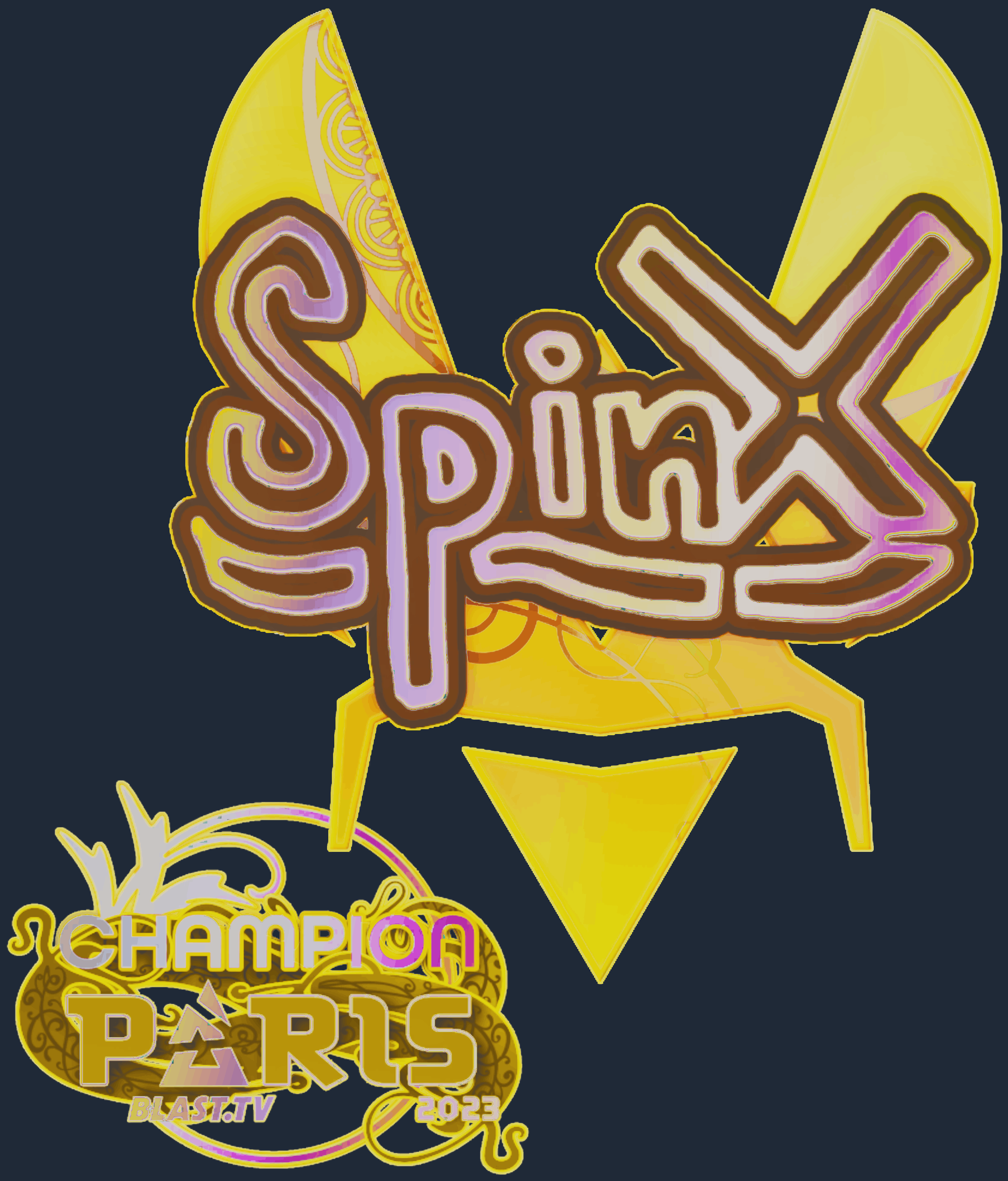 Sticker | Spinx (Holo, Champion) | Paris 2023