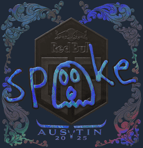 Sticker | spooke (Holo) | Austin 2025