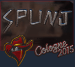 Sticker | SPUNJ (Foil) | Cologne 2015 image