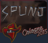 Sticker | SPUNJ (Foil) | Cologne 2015