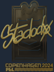 Sticker | stadodo (Gold) | Copenhagen 2024