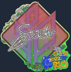 Sticker | Staehr (Glitter) | Rio 2022
