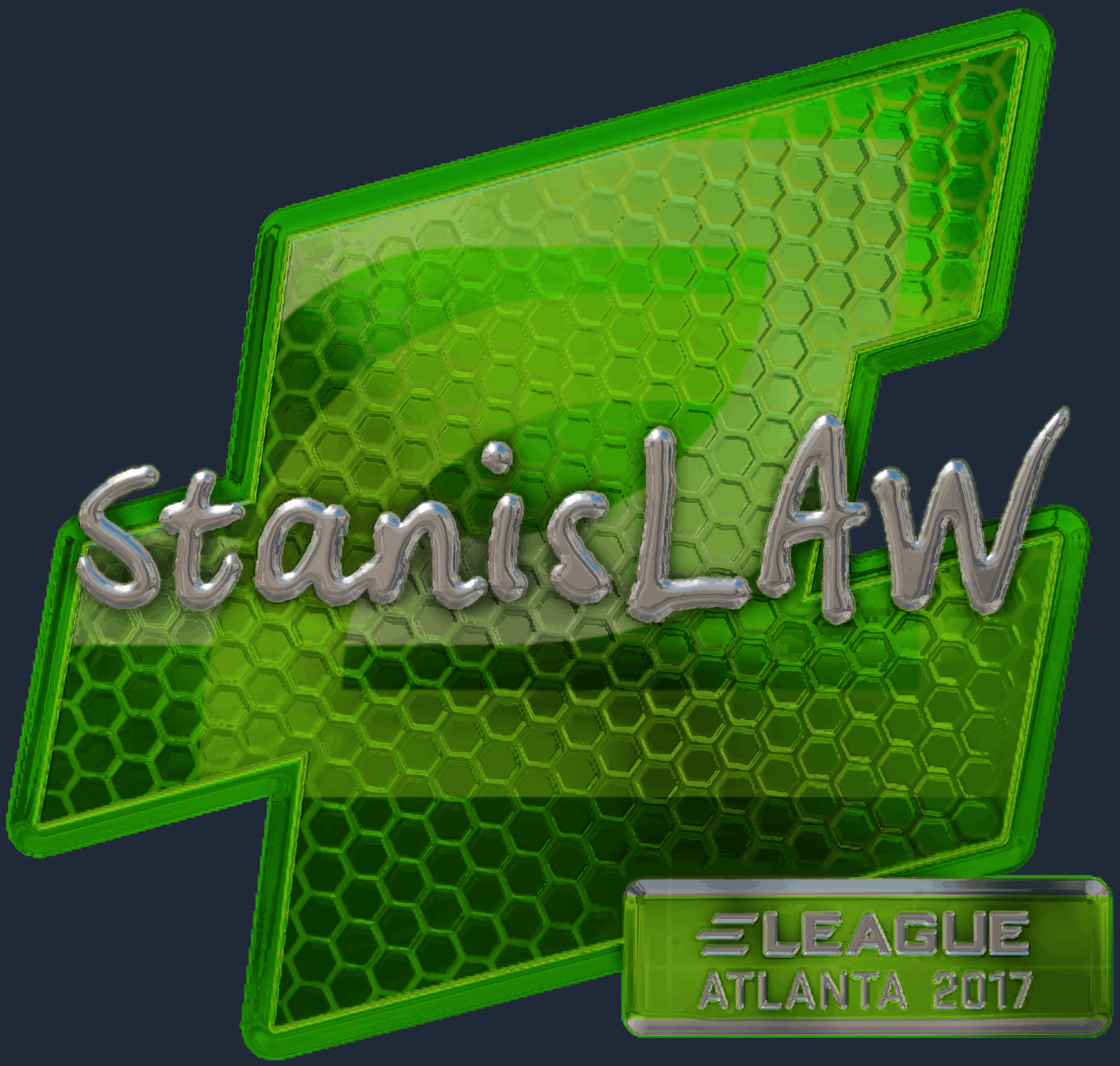 Sticker | stanislaw (Foil) | Atlanta 2017