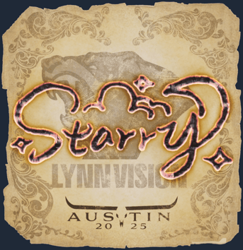 Sticker | Starry | Austin 2025